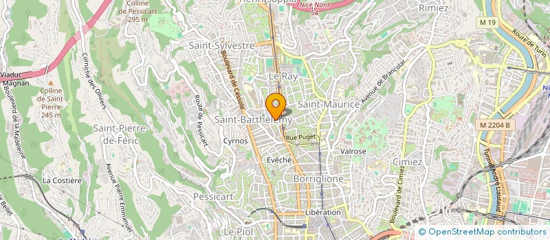 localisation de l'entreprise MONSIEUR ROMUALD DOBRZYNSKI à NICE