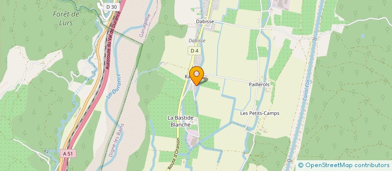 localisation de l'entreprise MONSIEUR ROMUALD DROUARD  LES MEES