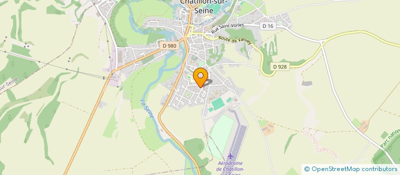 localisation de l'entreprise MONSIEUR ROMUALD ELIE  CHATILLON-SUR-SEINE