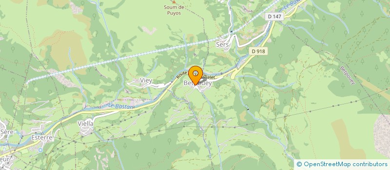 localisation de l'entreprise MONSIEUR ROMUALD ESCAICH  GAVARNIE-GEDRE