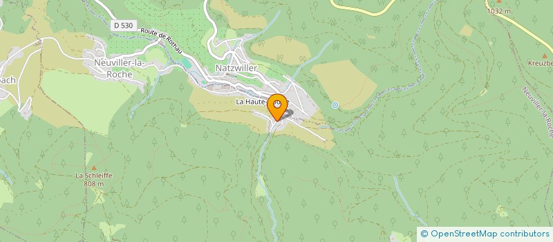 localisation de l'entreprise MONSIEUR ROMUALD EUGENIE  NEUVILLER-LA-ROCHE