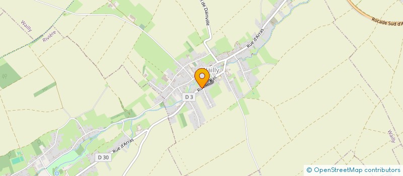 localisation de l'entreprise MONSIEUR ROMUALD FONKOUA  WAILLY