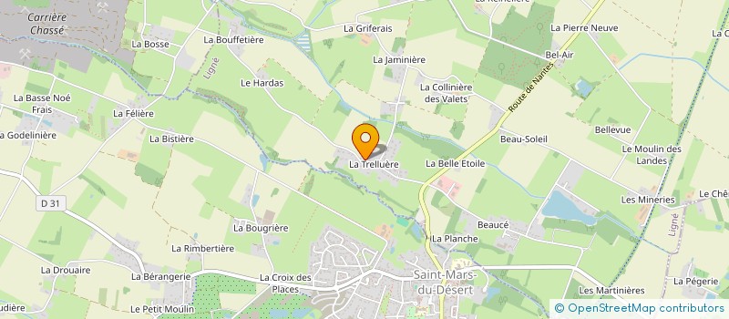 localisation de l'entreprise MONSIEUR ROMUALD FOUCHER à LIGNE
