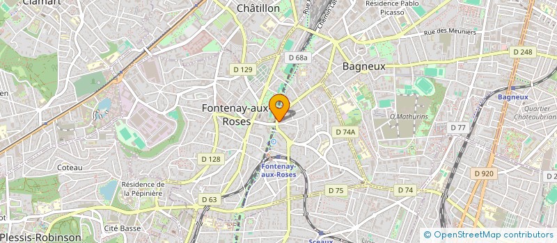 localisation de l'entreprise MONSIEUR ROMUALD FRANCK KENMEUGNE TCHUINKAM  SAINT-GERMAIN-EN-LAYE