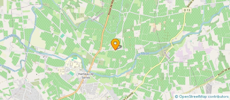 localisation de l'entreprise MONSIEUR ROMUALD GARCIA à CARPENTRAS