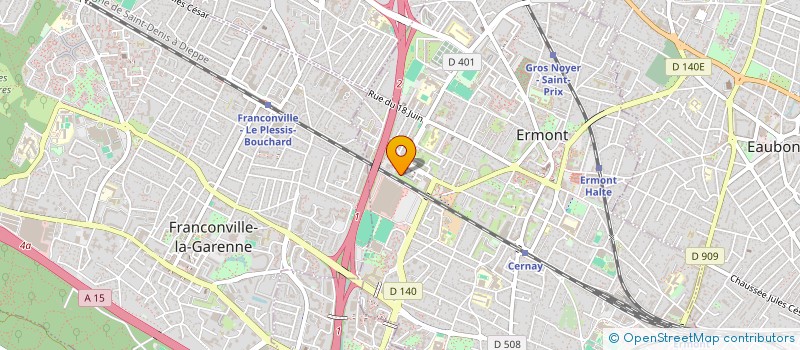 localisation de l'entreprise MONSIEUR ROMUALD GORSKI à ERMONT