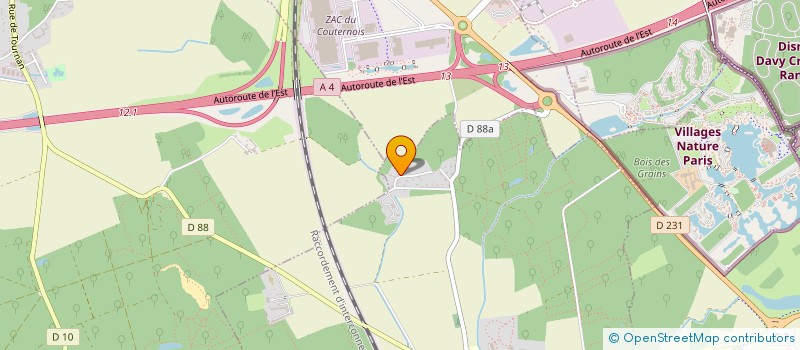 localisation de l'entreprise MONSIEUR ROMUALD GOUERE  VILLENEUVE-SAINT-DENIS