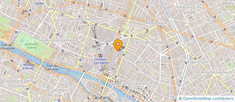 localisation de l'entreprise MONSIEUR ROMUALD GRIMBERT  PARIS