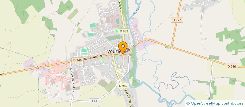 localisation de l'entreprise MONSIEUR ROMUALD GRUYER  VOUZIERS