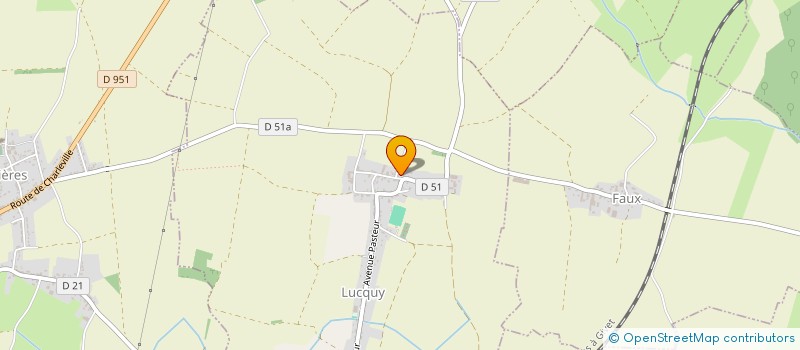 localisation de l'entreprise MONSIEUR ROMUALD GUICHARD  SAINT-LOUP-EN-CHAMPAGNE