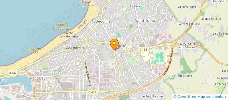 localisation de l'entreprise MONSIEUR ROMUALD GUILLOUET à SAINT-MALO