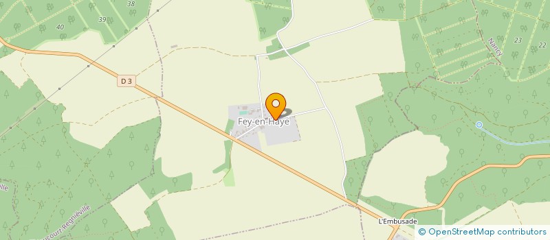 localisation de l'entreprise MONSIEUR ROMUALD HAUCK  FEY-EN-HAYE