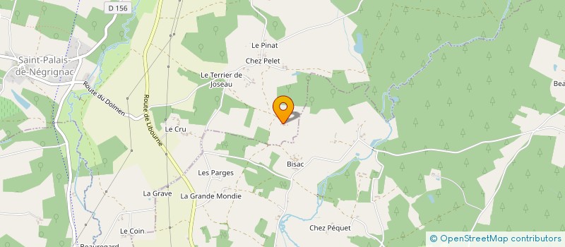 localisation de l'entreprise MONSIEUR ROMUALD HERVE à SAINT-PALAIS-DE-NEGRIGNAC