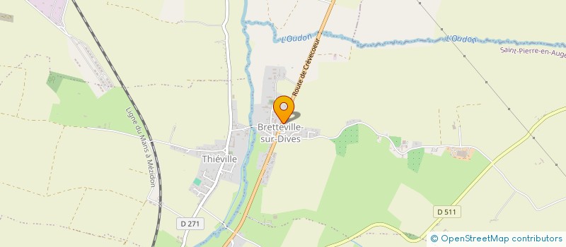 localisation de l'entreprise MONSIEUR ROMUALD HUBERT  SAINT-PIERRE-EN-AUGE