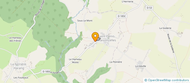 localisation de l'entreprise MONSIEUR ROMUALD JARDIN à SOULEUVRE EN BOCAGE
