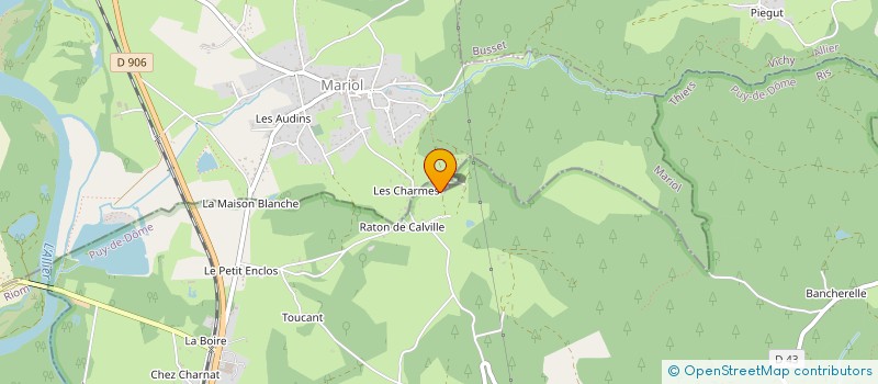 localisation de l'entreprise MONSIEUR ROMUALD LAMBINET  RIS