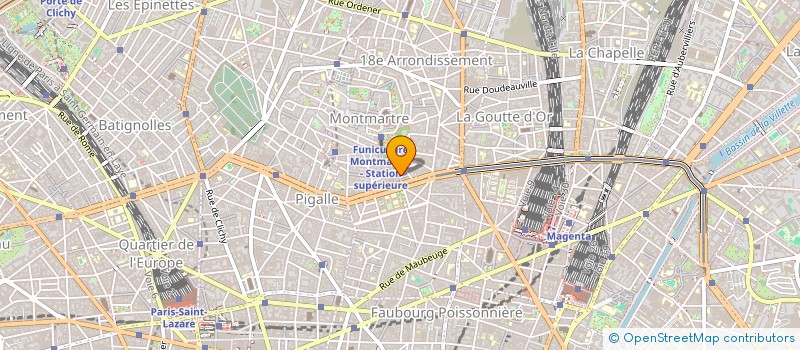 localisation de l'entreprise MONSIEUR ROMUALD LANGUILLE  PARIS