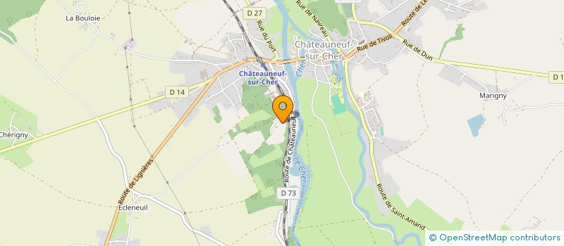 localisation de l'entreprise MONSIEUR ROMUALD LARGUINAT  VENESMES