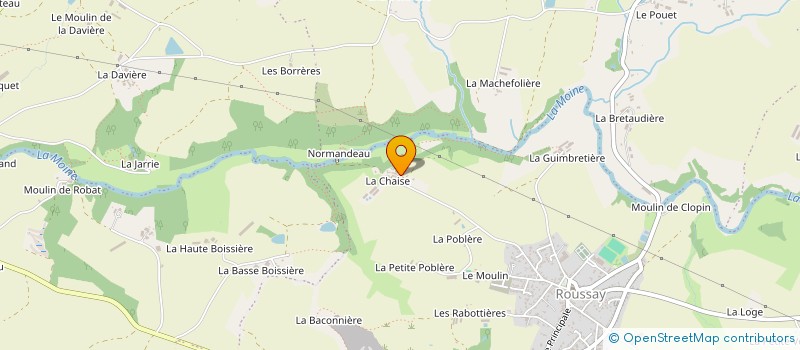 localisation de l'entreprise MONSIEUR ROMUALD LEDEBT à SEVREMOINE