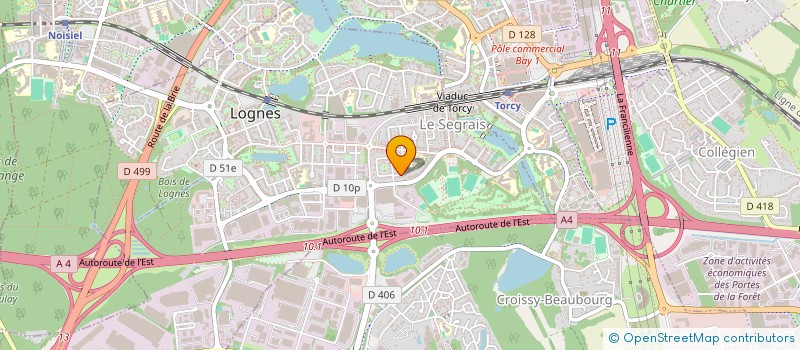 localisation de l'entreprise MONSIEUR ROMUALD LEPINE  LOGNES