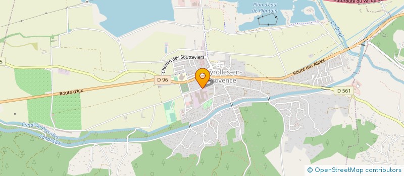 localisation de l'entreprise MONSIEUR ROMUALD LIENARD  PEYROLLES-EN-PROVENCE