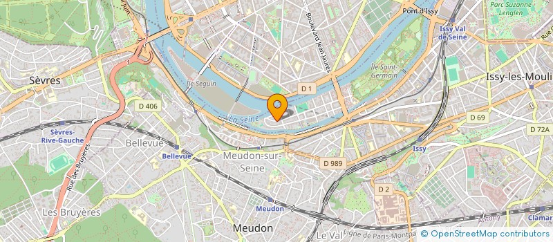 localisation de l'entreprise MONSIEUR ROMUALD M'BLUSSAU à ISSY-LES-MOULINEAUX