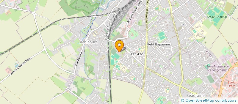 localisation de l'entreprise MONSIEUR ROMUALD MALET  ACHICOURT