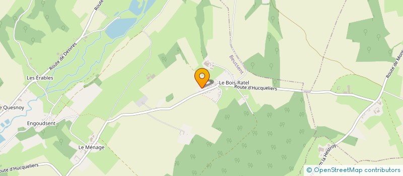 localisation de l'entreprise MONSIEUR ROMUALD MANNIER  BEUSSENT