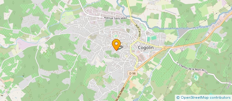 localisation de l'entreprise MONSIEUR ROMUALD MARBAISE à COGOLIN