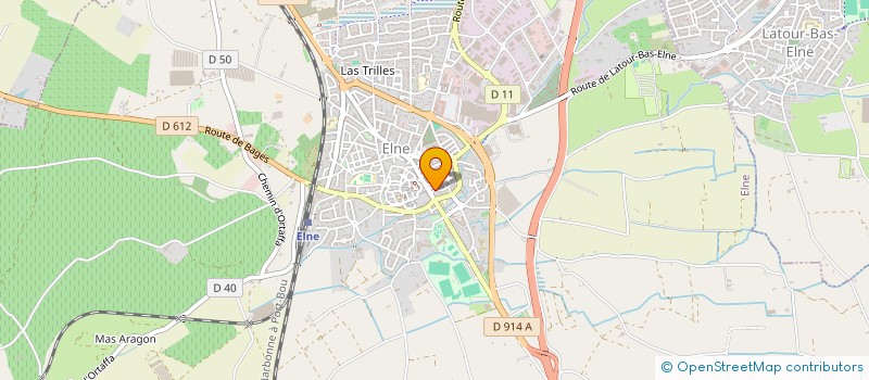 localisation de l'entreprise MONSIEUR ROMUALD MARTIN  ELNE