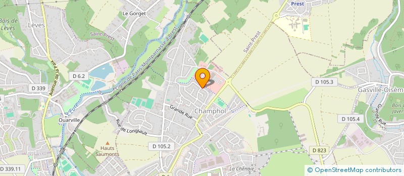 localisation de l'entreprise MONSIEUR ROMUALD MASSON à CHAMPHOL