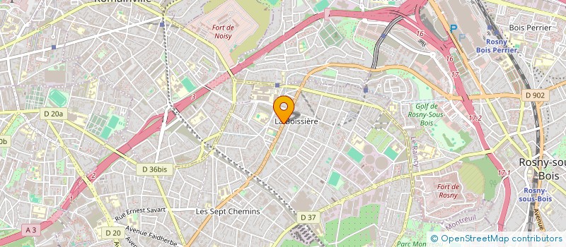 localisation de l'entreprise MONSIEUR ROMUALD MBANJA SEPPO ETAME à MONTREUIL