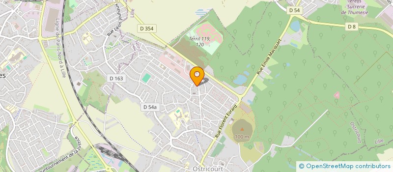 localisation de l'entreprise MONSIEUR ROMUALD MENTION  OSTRICOURT