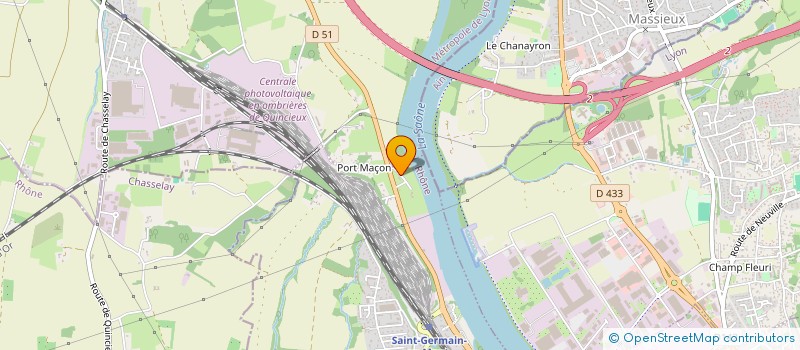 localisation de l'entreprise MONSIEUR ROMUALD MIAUX  SAINT-GERMAIN-AU-MONT-D'OR