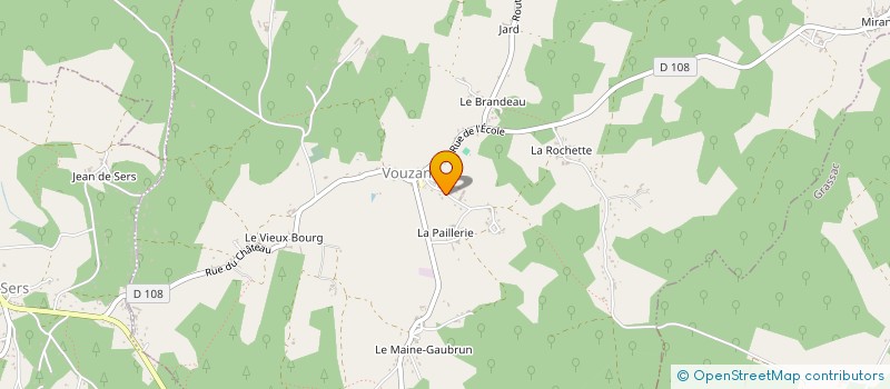 localisation de l'entreprise MONSIEUR ROMUALD MORA à VOUZAN