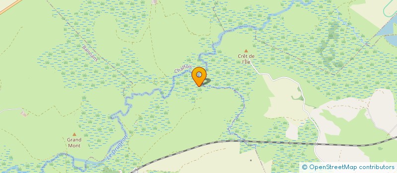 localisation de l'entreprise MONSIEUR ROMUALD NICOLIER  CHAFFOIS