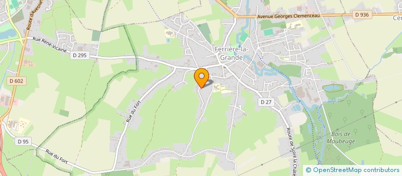 localisation de l'entreprise MONSIEUR ROMUALD PIQOT  FERRIERE-LA-GRANDE