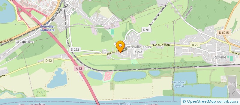 localisation de l'entreprise MONSIEUR ROMUALD PRINGAUT  SOTTEVILLE-SOUS-LE-VAL