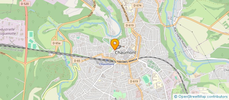 localisation de l'entreprise MONSIEUR ROMUALD ROCHER à CHAUMONT