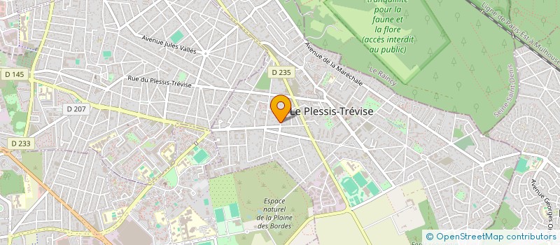 localisation de l'entreprise MONSIEUR ROMUALD ROMARIN à LE PLESSIS-TREVISE