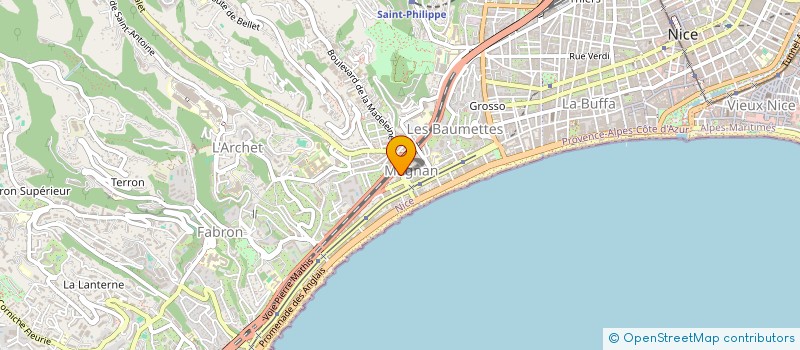 localisation de l'entreprise MONSIEUR ROMUALD ROMARIN à NICE