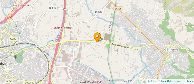 localisation de l'entreprise MONSIEUR ROMUALD SAINT-JEAN  AUBAGNE