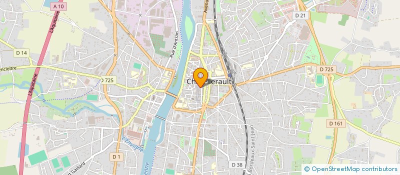 localisation de l'entreprise MONSIEUR ROMUALD SOULARD à CHATELLERAULT