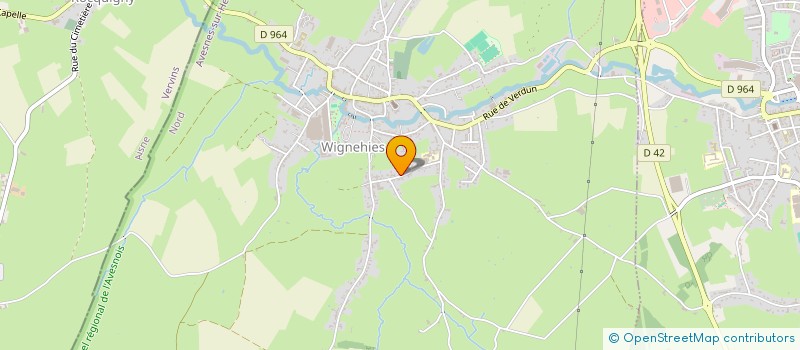 localisation de l'entreprise MONSIEUR ROMUALD SPILMONT  WIGNEHIES