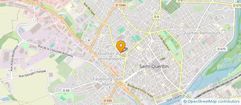 localisation de l'entreprise MONSIEUR ROMUALD TERRO à SAINT-QUENTIN