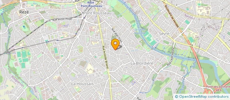 localisation de l'entreprise MONSIEUR ROMUALD TISSERAND  REZE