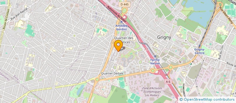 localisation de l'entreprise MONSIEUR ROMUALD TOMBIA à GRIGNY