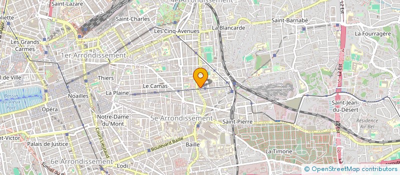 localisation de l'entreprise MONSIEUR ROMUALD TSAFACK à MARSEILLE