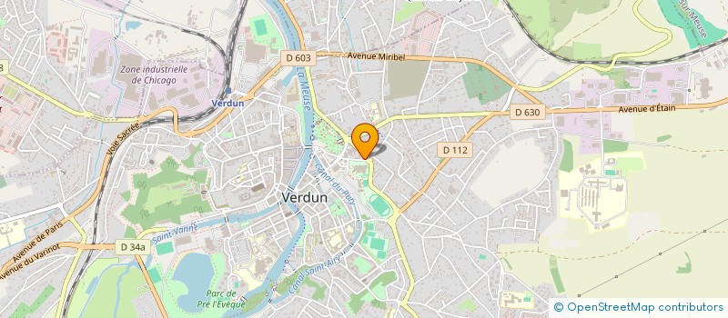 localisation de l'entreprise MONSIEUR ROMUALD VALTON à VERDUN