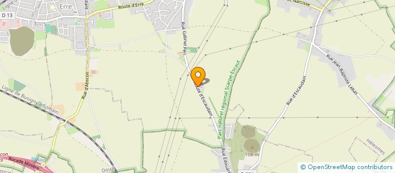 localisation de l'entreprise MONSIEUR ROMUALD VAN WAES  HORNAING